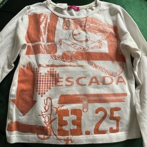Girls Escada shirt size 6